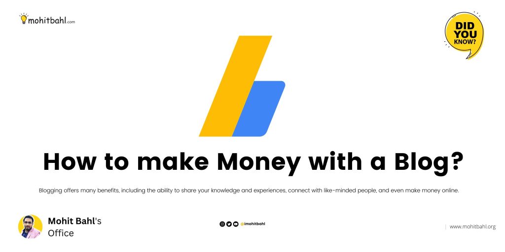 Make Money with Blog